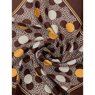 Tom Ford Brown Silk Clutch Bag