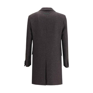ZEGNA Brown Wool Coat