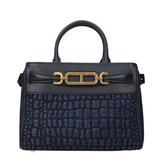Tom Ford Blue Fabric Handbag