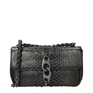 Tom Ford Gray Skin Shoulder Bag