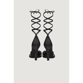 Aniye By Black Leather High Heel Pumps