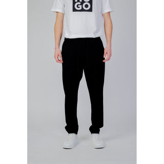 Hugo Boss Black Polyester Casual Pants