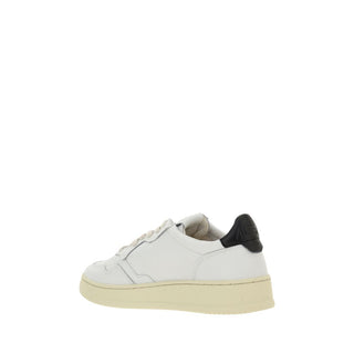 Autry White Calf Leather Bos Taurus Sneakers
