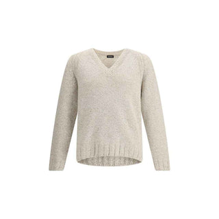 ZEGNA Cream Cashmere Cashmere Sweater