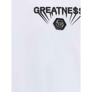 Philipp Plein White Cotton T-Shirt