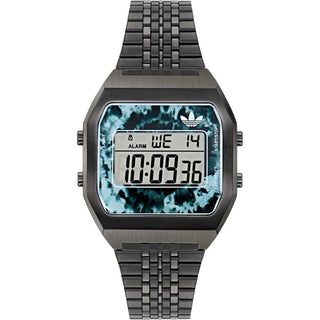 Adidas Black Stainless Steel Digital Watch