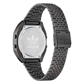 Adidas Black Stainless Steel Digital Watch
