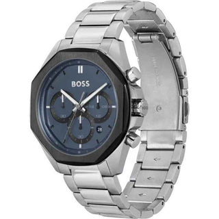 Hugo Boss Gray Stainless Steel Dress Watch