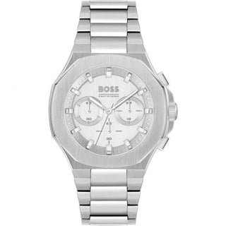 Hugo Boss Gray Stainless Steel Dress Watch