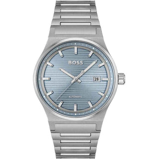 Hugo Boss Gray Stainless Steel Dress Watch