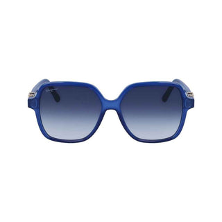 Ferragamo Blue Injected Sunglasses