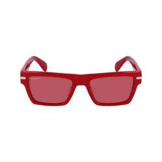 Ferragamo Red Acetate Sunglasses