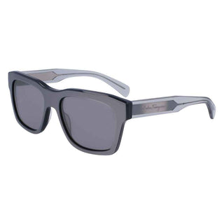 Ferragamo Gray Acetate Sunglasses