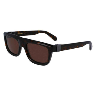 Ferragamo Brown Acetate Sunglasses