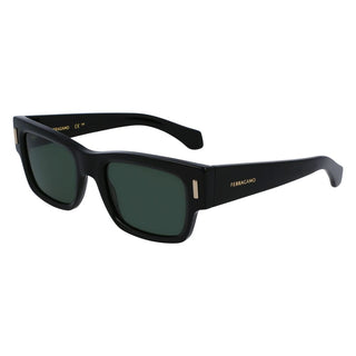 Ferragamo Black Acetate Sunglasses