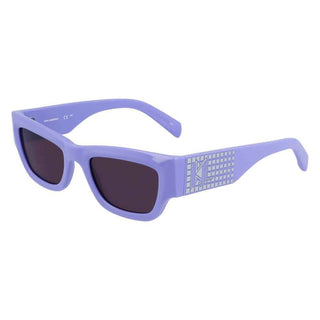 Karl Lagerfeld Purple Injected Sunglasses