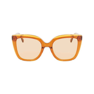 Longchamp Orange Acetate Sunglasses