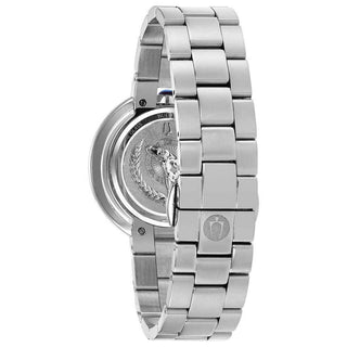 Bulova Gray Stainless Steel Dress Watch