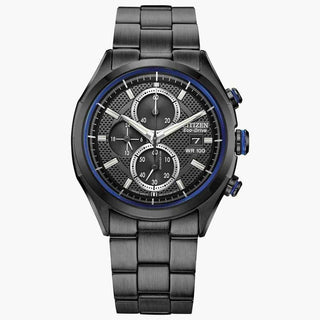 Citizen Black Stainless Steel Sport Watch