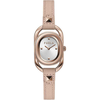 Furla Multicolor Leather Dress Watch