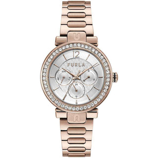 Furla Multicolor Stainless Steel Dress Watch