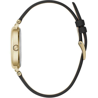 Furla Black Leather Dress Watch