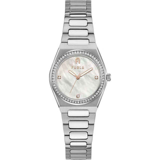 Furla Gray Stainless Steel Dress Watch