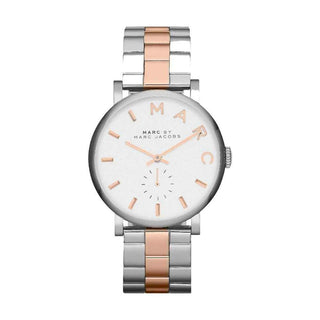 Marc Jacobs Gray Stainless Steel Dress Watch