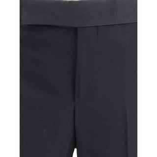 Giorgio Armani Black Fleece Wool Tuxedo