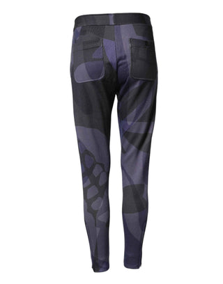 Alexander McQueen Multicolor Patterned Tapered Fit Men Pants