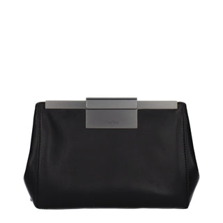 Max Mara Black Leather Crossbody Bag