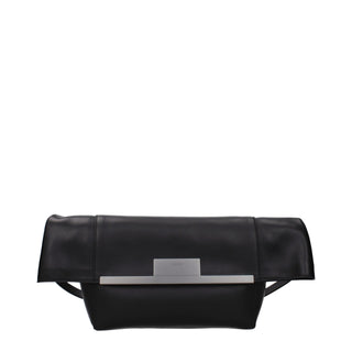 Max Mara Black Leather Shoulder Bag