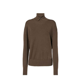 Burberry Brown Wool Sweatshirt