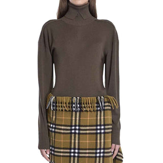 Burberry Brown Wool Sweatshirt