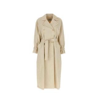 Max Mara Beige Cotton Coat