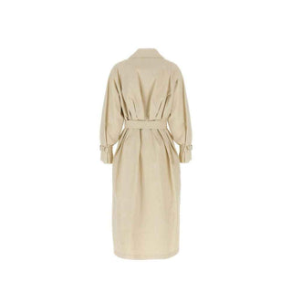 Max Mara Beige Cotton Coat