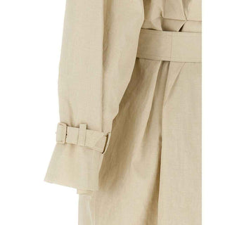 Max Mara Beige Cotton Coat
