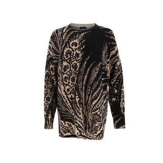 Etro Black Wool Sweatshirt