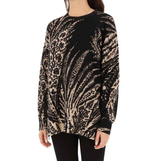 Etro Black Wool Sweatshirt