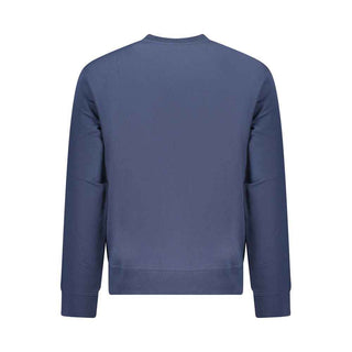Hugo Boss Blue Cotton Men Sweater