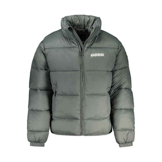 Napapijri Green Polyamide Jackets & Coat