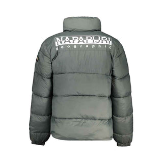 Napapijri Green Polyamide Jackets & Coat