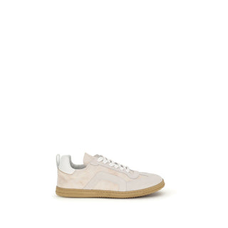 Pierre Hardy Cream Calf Leather Bos Taurus Low Top Sneakers