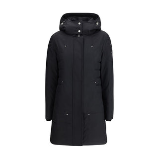 Moose Knuckles Black Polyester Parka
