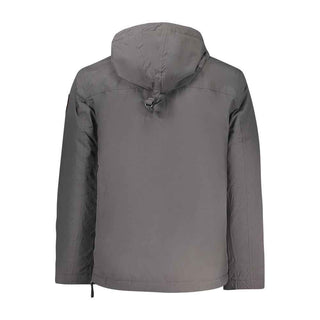 Napapijri Gray Polyamide Jackets & Coat