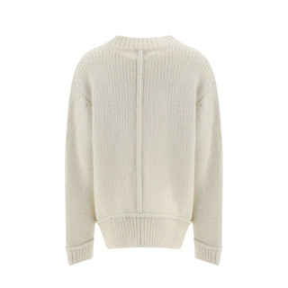 Tom Ford White Alpaca Leather Sweatshirt