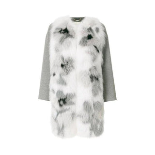 Fendi Gray Cashmere Coat