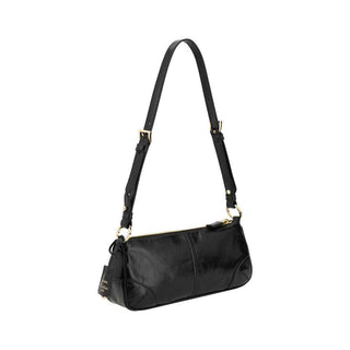 Prada Black Calf Leather Bos Taurus Shoulder Bag