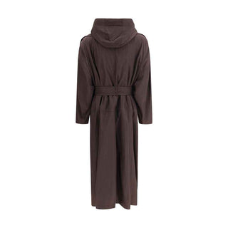 Max Mara Brown Polyamide Trench Coat