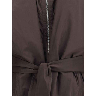 Max Mara Brown Polyamide Trench Coat